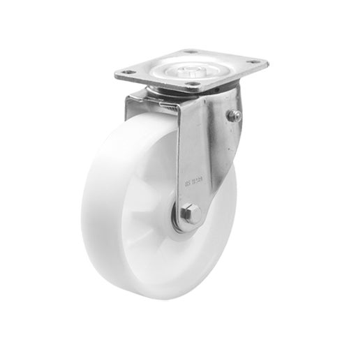 Automatic Return swivel castor 125 mm, PA6-wheel